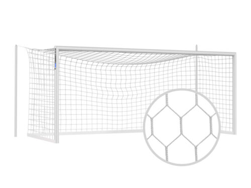 Tornetz Fussballstation 732 x 244 cm - Freie Netzaufhängug - hexagonal